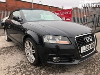 Location: Nottingham - 2010 AUDI A3 S LINE TFSI Convertible REG: LG60WVD, Keys: No, MOT Expiry date: 10/10/2022, 1197 Petrol, 6 Speed Manual Petrol, Former Keepers: 6