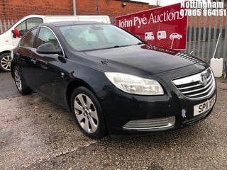 Location: Nottingham - 2011 VAUXHALL INSIGNIA SE NAV 128 CDTI 5 Door Hatchback REG: SP11XFN, Keys: No, MOT Expiry date: 07/07/2025, 1956 Diesel, 6 Speed Manual Diesel, Former Keepers: 4