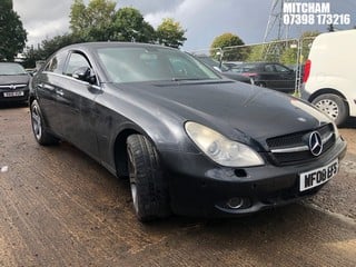 NOTE: ATF Registered Buyers ONLY - Location: Mitcham - 2008 MERCEDES CLS 320 CDI AUTO Coupe REG: WF08EFS, MOT Expiry : 05/11/2024, 7 Speed Auto Diesel, Former Keepers: 7