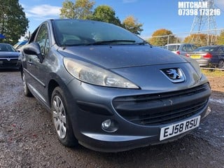 Location: Mitcham - 2009 PEUGEOT 207 S 5 Door Hatchback REG: EJ58RSU, Keys: No, MOT Expiry date: 04/06/2025, 1360 Petrol, 5 Speed Manual Petrol, Former Keepers: 3