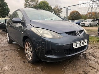 Location: Mitcham - 2008 MAZDA 2 TS2 3 Door Hatchback REG: GV08XFF, Keys: No, MOT Expiry date: 18/01/2024, 1349 Petrol, 5 Speed Manual Petrol, Former Keepers: 7