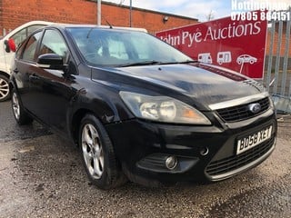 Location: Nottingham - 2009 FORD FOCUS ZETEC TD 115 5 Door Hatchback REG: BD58XET, Keys: No, MOT Expiry date: 14/03/2024, 1753 Diesel, 5 Speed Manual Diesel, Former Keepers: 9