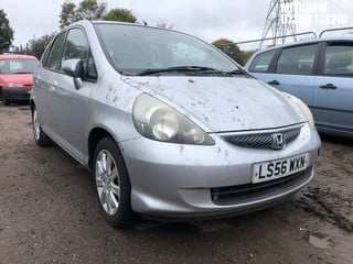 Location: Mitcham - 2007 HONDA JAZZ SE CVT 5 Door Hatchback REG: LS56WXN, Keys: No, MOT Expiry date: 21/01/2025, 1339 Petrol, Variable Speed Auto Petrol, Former Keepers: 4