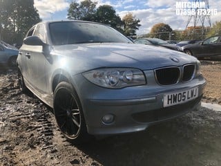 Location: Mitcham - 2005 BMW 116I SE 5 Door Hatchback REG: HW05LWJ, Keys: No, MOT Expiry date: 13/03/2025, 1596 Petrol, 5 Speed Manual Petrol, Former Keepers: 4