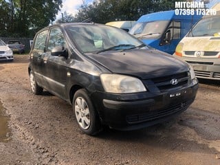 Location: Mitcham - 2003 HYUNDAI GETZ GSI 5 Door Hatchback REG: HX03HSJ, Keys: No, MOT Expiry date: 19/12/2023, 1341 Petrol, 5 Speed Manual Petrol, Former Keepers: 2