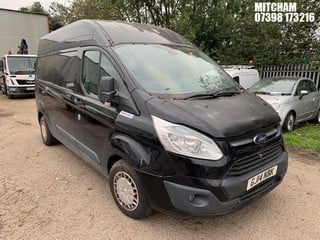 Location: Mitcham - 2014 FORD TRANSIT CUSTOM 290 TREND Panel Van REG: GJ14NBK, Keys: No, MOT Expiry date: 04/12/2024, 2198 Diesel, Manual, Former Keepers: 4