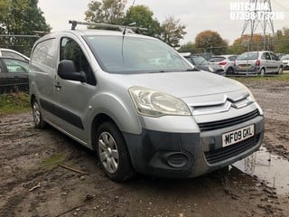 Location: Mitcham - 2009 CITROEN BERLINGO 850 LX HDI Panel Van REG: MF09GKL, Keys: No, MOT Expiry date: 19/02/2025, 1560 Diesel, 5 Speed Manual Diesel, Former Keepers: 9