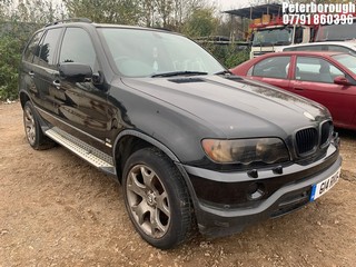 Location: Peterborough - 2002 BMW X5 D SPORT AUTO Estate REG: G14RKO, Keys: No, MOT Expiry date: 14/04/2024, 2926 Diesel, 5 Speed Auto Diesel, Former Keepers: 11