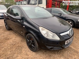 Location: Peterborough - 2008 VAUXHALL CORSA DESIGN 3 Door Hatchback REG: NC08VKR, Keys: No, MOT Expiry date: 01/02/2025, 1229 Petrol, 5 Speed Manual Petrol, Former Keepers: 5