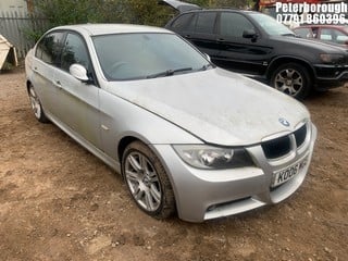 Location: Peterborough - 2006 BMW 318I M SPORT 4 Door Saloon REG: KO06MGE, Keys: No, MOT Expiry date: 25/06/2024, 1995 Petrol, 6 Speed Manual Petrol, Former Keepers: 3