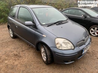 Location: Peterborough - 2005 TOYOTA YARIS COLOUR COLLECTION 3 Door Hatchback REG: RY05XGR, Keys: No, MOT Expiry date: 20/01/2024, 1299 Petrol, 5 Speed Manual Petrol, Former Keepers: 6