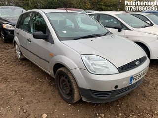 Location: Peterborough - 2004 FORD FIESTA FINESSE 5 Door Hatchback REG: FE54NAU, Keys: No, MOT Expiry date: 14/10/2024, 1242 Petrol, 5 Speed Manual Petrol, Former Keepers: 5