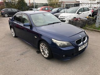 Location: Brentwood - 2007 BMW 520D M SPORT 4 Door Saloon REG: PX57WFA, Keys: No, MOT Expiry date: 19/08/2024, 1995 Diesel, 6 Speed Manual Diesel, Former Keepers: 6