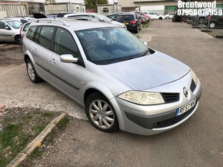 Location: Brentwood - 2007 RENAULT MEGANE D-MIQUE DCI 130 E4 Estate REG: RF57WND, Keys: No, MOT Expiry date: 06/02/2024, 1870 Diesel, 6 Speed Manual Diesel, Former Keepers: 2