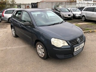 Location: Brentwood - 2005 VOLKSWAGEN POLO E 55 5 Door Hatchback REG: AK55UJJ, Keys: No, MOT Expiry date: 25/01/2024, 1198 Petrol, 5 Speed Manual Petrol, Former Keepers: 8