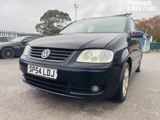 Location: Plymouth - 2004 VOLKSWAGEN TOURAN S FSI MPV REG: SP54LDJ, Keys: No, MOT Expiry date: 13/12/2023, 1598 Petrol, 6 Speed Manual Petrol, Former Keepers: 6