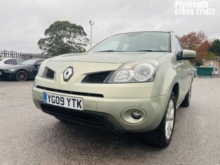 Location: Plymouth - 2009 RENAULT KOLEOS DYN S DCI 4WD Estate REG: YG09YTK, Keys: No, MOT Expiry date: 25/08/2024, 1995 Diesel, 6 Speed Manual Diesel, Former Keepers: 6