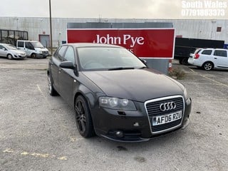 Location: South Wales - 2006 AUDI A3 SE S LINE FSI QUATTRO 5 Door Hatchback REG: AF06RZU, Keys: No, MOT Expiry date: 31/07/2024, 1968 Petrol, 6 Speed Manual Petrol, Former Keepers: 7