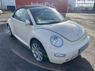 Location: South Wales - 2004 VOLKSWAGEN BEETLE CABRIOLET TDI Convertible REG: YA04COJ, Keys: No, MOT Expiry date: 09/07/2025, 1896 Diesel, 5 Speed Manual Diesel, Former Keepers: 6