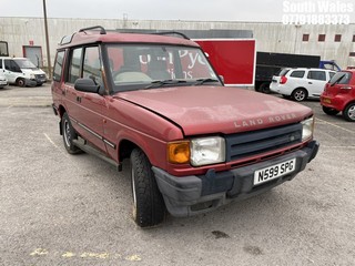 Location: South Wales - 1995 LAND ROVER DISCOVERY ES TDI AUTO Estate REG: N599SPG, Keys: No, MOT Expiry date: 11/01/2020, 2495 Diesel, , Former Keepers: 3