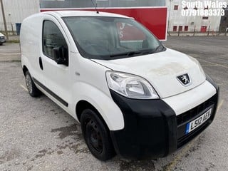 Location: South Wales - 2012 PEUGEOT BIPPER S HDI Panel Van REG: LS12AEX, Keys: No, MOT Expiry date: 03/08/2022, 1248 Diesel, 5 Speed Manual Diesel, Former Keepers: 10