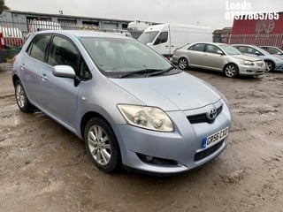 NOTE: ATF Registered Buyers ONLY - Location: Leeds - 2007 TOYOTA AURIS T SPIRIT D-4D 5 Door Hatchback REG: GR56CXO, Keys: No, 1998 Diesel, 6 Speed Manual Diesel, Former Keepers: 5