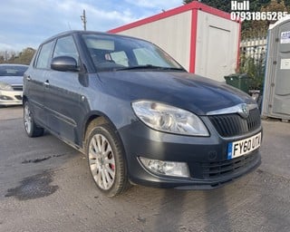 Location: Hull - 2010 SKODA  FABIA ELEGANCE TDI CR 105 5 Door Hatchback REG: FY60UTA, Keys: No, MOT Expiry date: 22/12/2024, 1598 Diesel, 5 Speed Manual Diesel, Former Keepers: 5