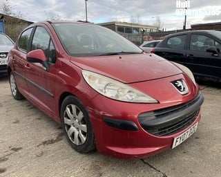 Location: Hull - 2007 PEUGEOT 207 S HDI 90 5 Door Hatchback REG: FY07DZG, Keys: No, MOT Expiry date: 10/04/2024, 1560 Diesel, 5 Speed Manual Diesel, Former Keepers: 6