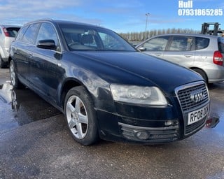 Location: Hull - 2008 AUDI A6 SE TDI Estate REG: RF08OGW, Keys: No, MOT Expiry date: 19/04/2024, 1968 Diesel, Variable 1 Speed Auto Diesel, Former Keepers: 4