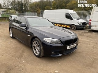 Location: Leeds - 2011 BMW 520D M SPORT AUTO 4 DOOR SALOON REG: AO11GZA, 1995cc DIESEL, 8 SPEED AUTO DIESEL, Former Keepers: 4, Keys: Yes, MOT: Expiry date27-07-2024