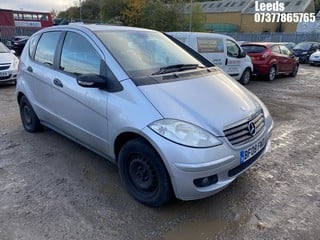 Location: Leeds - 2008 MERCEDES A150 CLASSIC SE 5 Door Hatchback REG: BF08FWD, Keys: No, MOT Expiry date: 18-10-2024, 1498 Petrol, 5 Speed Manual Petrol, Former Keepers: 6