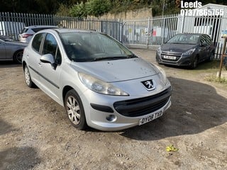 Location: Leeds - 2008 PEUGEOT 207 S 5 Door Hatchback REG: DY08TXD, Keys: No, MOT Expiry date: 04-02-2025, 1360 Petrol, 5 Speed Manual Petrol, Former Keepers: 5