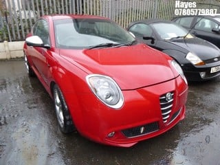 Location:  Hayes - 2010 ALFA ROMEO MITO VELOCE MULTIAIR 3 Door Hatchback REG: YH10WCN, Keys: No, MOT Expiry date: 31/08/2024, 1368 Petrol, 5 Speed Manual Petrol, Former Keepers: 11