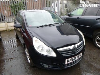 Location:  Hayes - 2010 VAUXHALL CORSA ENERGY 5 Door Hatchback REG: KN60TWV, Keys: No, MOT Expiry date: 09/02/2024, 1229 Petrol, 5 Speed Manual Petrol, Former Keepers: 3