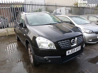 Location:  Hayes - 2009 NISSAN QASHQAI N-TEC + 2 5 Door Hatchback REG: MJ09AYS, Keys: No, MOT Expiry date: 29/04/2025, 1598 Petrol, 6 Speed Manual Petrol, Former Keepers: 4