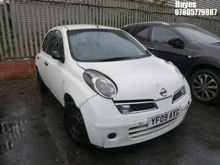 Location:  Hayes - 2009 NISSAN MICRA VISIA PLUS 5 Door Hatchback REG: YF09AXG, Keys: No, MOT Expiry date: 18/11/2022, 1240 Petrol, 5 Speed Manual Petrol, Former Keepers: 2