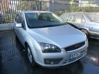 Location:  Hayes - 2007 FORD FOCUS ZETEC CLIMATE 5 Door Hatchback REG: EF57MHN, Keys: No, MOT Expiry date: 11/01/2025, 1798 Petrol, 5 Speed Manual Petrol, Former Keepers: 3