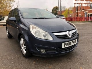 Location: Nottingham - 2010  VAUXHALL  CORSA SE 	 5 Door Hatchback 	 REG: PK10FFO, 1398cc	 Petrol , 5 Speed Manual Petrol 	, Former Keepers: 4, Keys: Yes, MOT Expiry date: 05/09/2025