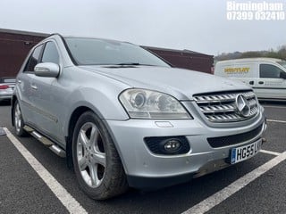 Location: Birmingham - 2005  MERCEDES  ML 320 CDI SPORT A  Estate  REG: HG55LKK, 2987cc Diesel , 7 Speed Auto Diesel , Former Keepers: 5, Keys: Yes, MOT Expiry date: 23/01/2025