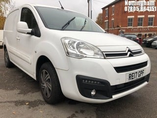 Location: Nottingham - 2017 CITROEN BERLINGO 625 EN-PRISE BLU PANEL VAN REG: RE17GPF, 1560cc DIESEL, 5 SPEED MANUAL DIESEL, Former Keepers: 1, Keys: Yes, MOT Expiry date: 30/12/2024