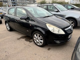 Location: North Woolwich - 2008 VAUXHALL CORSA DESIGN 5 Door Hatchback REG: SG58UCT, Keys: No, MOT Expiry date: 29/06/2024, 1229 Petrol, 5 Speed Manual Petrol, Former Keepers: 7