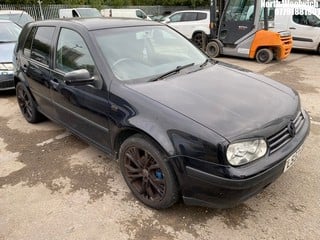 Location: North Woolwich - 2003 VOLKSWAGEN GOLF SE 5 Door Hatchback REG: LS53OUE, Keys: No, MOT Expiry date: 07/06/2025, 1598 Petrol, 5 Speed Manual Petrol, Former Keepers: 7