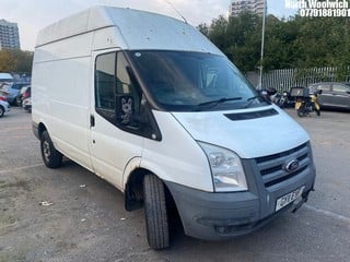 Location: North Woolwich - 2011 FORD TRANSIT 115 T350M FWD Panel Van REG: CY11EVF, Keys: No, MOT Expiry date: 19/01/2024, 2198 Diesel, 6 Speed Manual Diesel, Former Keepers: 4