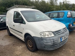 Location: North Woolwich - 2008 VOLKSWAGEN CADDY C20 TDI 104 Car Derived Van REG: PJ08ZFV, Keys: No, MOT Expiry date: 06/07/2024, 1896 Diesel, 5 Speed Manual Diesel, Former Keepers: 4