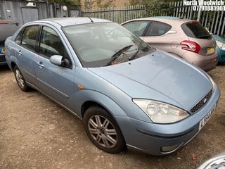 Location: North Woolwich - 2004 FORD FOCUS GHIA 4 Door Saloon REG: LY54BXG, Keys: No, MOT Expiry date: 02/08/2024, 1596 Petrol, 5 Speed Manual Petrol, Former Keepers: 2