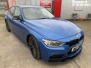 Location: BELVEDERE - 2013 BMW 330D M SPORT AUTO 	 4 DOOR SALOON REG: OKZ3037, 2993cc DIESEL, AUTOMATIC DIESEL, Former Keepers: 7, Keys: Yes, MOT: Expiry date21.11.2024