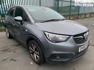 Location: BELVEDERE - 2018 VAUXHALL CROSSLAND X SE 	 5 DOOR HATCHBACK REG: DV68YNK, 1199cc PETROL, 5 SPEED MANUAL PETROL, Former Keepers: 3, Keys: No, MOT: Expiry date03/04/2025