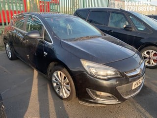 Location: BELVEDERE - 2012 VAUXHALL ASTRA ELITE 	 5 DOOR HATCHBACK REG: HV62PNK, 1598cc PETROL, 5 SPEED MANUAL PETROL, Former Keepers: 4, Keys: No, MOT: Expiry date24/09/2025