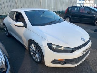 Location: BELVEDERE - 2010 VOLKSWAGEN SCIROCCO GT TDI 	 COUPE REG: AF10YGH, 1968cc DIESEL, 6 SPEED MANUAL DIESEL, Former Keepers: 6, Keys: No, MOT: Expiry date08/04/2024