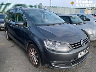 Location: Belvedere - 2011 VOLKSWAGEN SHARAN SEL BLUEMOTION TDI MPV REG: NL61BZW, Keys: No, MOT Expiry date: 26/09/2023, 1968 Diesel, 6 Speed Semi Auto Diesel, Former Keepers: 3